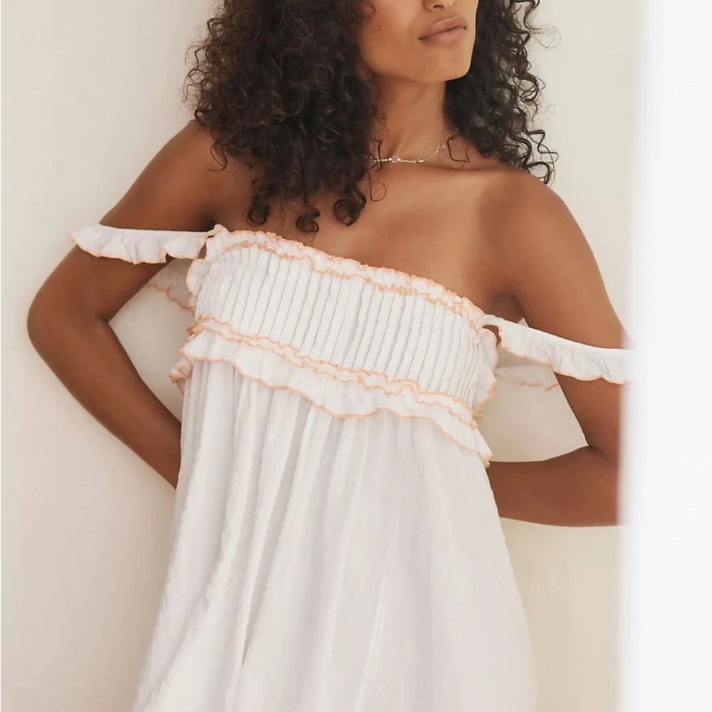 By Anthropologie Flutter Swing Midi Dress SZ 3X